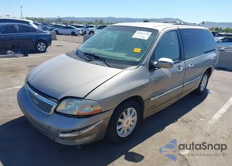 2001 Ford Windstar Limited from USA, damaged, VIN 2FMDA58451BB04434